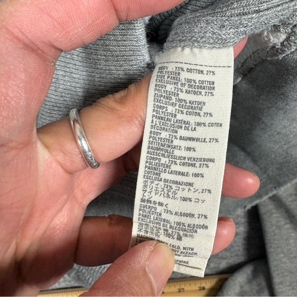 Abercrombie & Fitch Men's Y2K Light Gray High Neck Zip Up Jacket Size XL - Picture 13 of 16